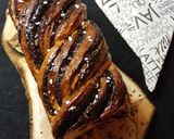 Foto langkah ke 7 dari resep Roti Babka isi Cokelat dan Kacang.