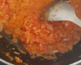 A picture of step 2 of Chanapaneer bhaji.