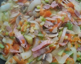 Foto del paso 4 de la receta: Quiche de verduras y beicon