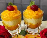 A picture of step 15 of Mango Kalakand Shots.