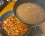 A picture of step 3 of Pork Beans.
