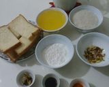 A picture of step 1 of Shahi Tukray.