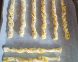 A picture of step 5 of Cheese And Chives breadsticks.