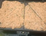 A picture of step 4 of Sooji sandwich.