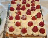 Foto del passaggio 5 della ricetta Millefoglie fragole e lamponi