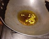 A picture of step 1 of Aloo methi.