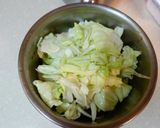 高麗菜鹽昆布的食譜步驟2照片
