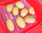 Foto del paso 1 de la receta: Pincho de patata con mejillón y mayonesa escabechada