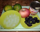 Foto langkah ke 1 dari resep Sup Buah Kurma Jeruk Baby.