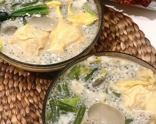 Dawet selasih special montong - Step 1