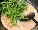 A picture of step 9 of Sweet potato kangkong.