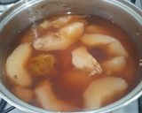 Foto del paso 3 de la receta: 🍐🥣Compota de peras, ciruela gotitas de miel y cerezas🍒