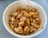 Foto del paso 1 de la receta: Aloo Gobhi Malasa Curry estilo Dhaba (ढाबा स्टाइल आलू गोभी)
