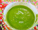 A picture of step 3 of Coconut malai chutney.