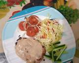 Chicken Steak with Mushroom Olive Sauce recipe step 7 photo