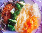 Foto del paso 7 de la receta: Polenta con tofu y verduras al ajíllo