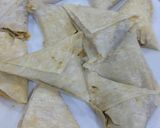 A picture of step 2 of Mutton mince samosa.