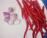 Foto langkah ke 2 dari resep Balado Teri Kacang Super Simpel.