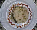 A picture of step 5 of Matar Pulav.