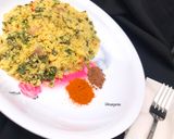 A picture of step 8 of Dambun Shinkafa.