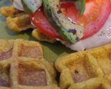 Foto del paso 4 de la receta: Waffles de avena y zanahoria