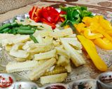 A picture of step 1 of Vegetable Jalfrezi.