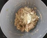 A picture of step 3 of Black eyed beans vada.
