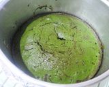 Foto langkah ke 4 dari resep Choco Green Tea Moist Cake.