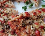 Csirkemell pizza 🍕🍕🍕 recept fázis 6 fotója