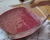 Gambar langkah 8 resipi Kek Beetroot Madu Coklat.