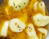 A picture of step 1 of Raw mango Launji.