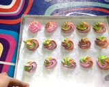 Foto langkah ke 6 dari resep Rainbow Meringue (Candy Cookies).