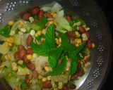 A picture of step 1 of Mix-mint-leaves-salad.