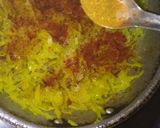 A picture of step 4 of Cabbage-Potatoes Sabji.