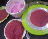 Foto langkah ke 8 dari resep Mille Crepes Buah Naga.