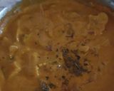 A picture of step 7 of Dhaba Style Mushroom Do Pyaza (Mushroom Onion Cream Curry).