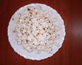 A picture of step 1 of Chocolate popcorns🍿🍫.