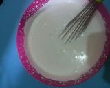 A picture of step 1 of Whip cream icing# author Marathon contest #.