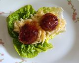 Foto del paso 6 de la receta: Boles de lechuga con albóndigas en salsa picante