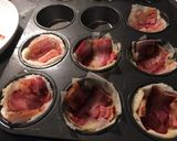 A picture of step 5 of Breakfast Cups.