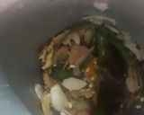 A picture of step 2 of Kerala style semi dry chicken curry.