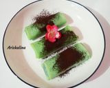 Foto langkah ke 4 dari resep Dadar gulung vla coklat.