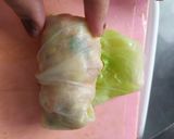 Foto langkah ke 6 dari resep Ayam Gandum Gulung Sayur.