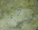 A picture of step 2 of Lauki ka halwa.