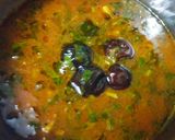 A picture of step 3 of Tomato rasam.
