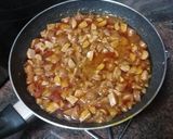 Foto del paso 2 de la receta: Pasta con salsa de salchicha y huevo duro picado