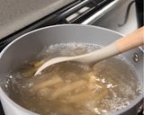 A picture of step 1 of Healthy Creamy Pesto Pasta.