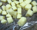Foto langkah ke 2 dari resep Pudding Roti Keju Mojarella Delacious.