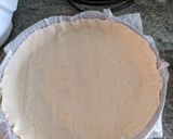 Une image de l'étape 3 de Quiche poireaux lardon.