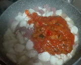 Foto del paso 1 de la receta: Salteado de ñoquis con pisto y sepia